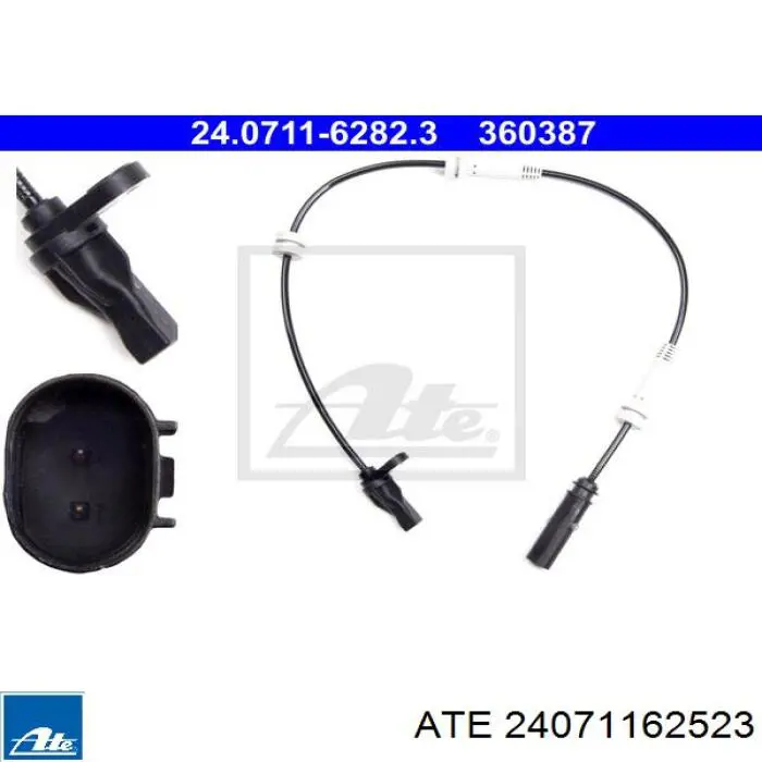 Датчик АБС (ABS) задній, правий 51559 Bremi