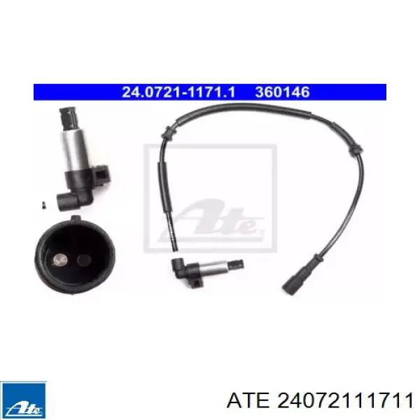Купити ASB15532 SNR Датчик АБС (ABS) задній, лівий
