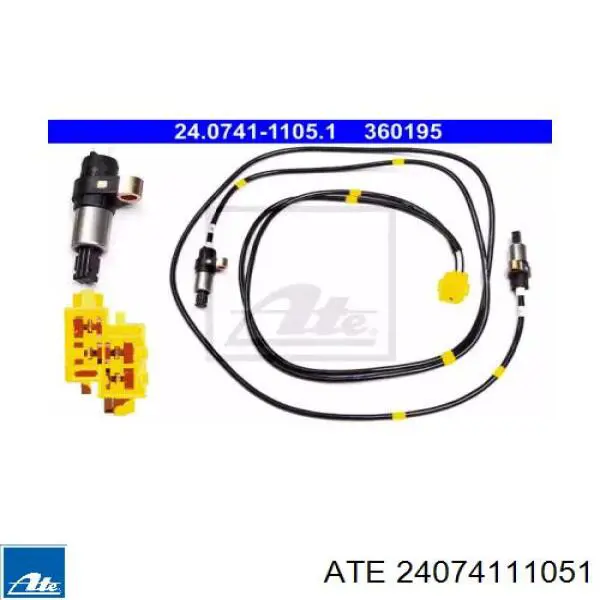 Датчик АБС (ABS) задній ATE 24074111051 ціна, від 38.50 USD