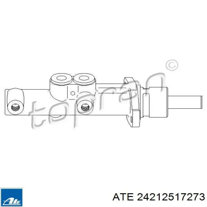 Циліндр головний гальма (Гідротормоз) ATE 24212517273 ціна, від 42.57 USD