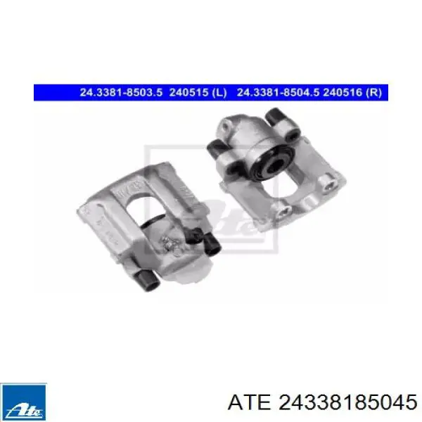 Супорт задній правий 429962 ABS