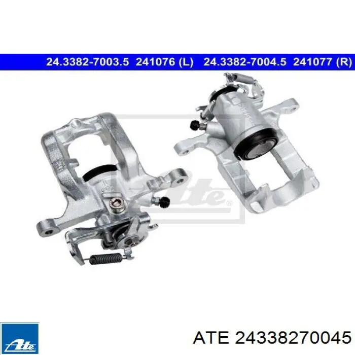 Супорт гальмівний задній правий 24338270045 ATE