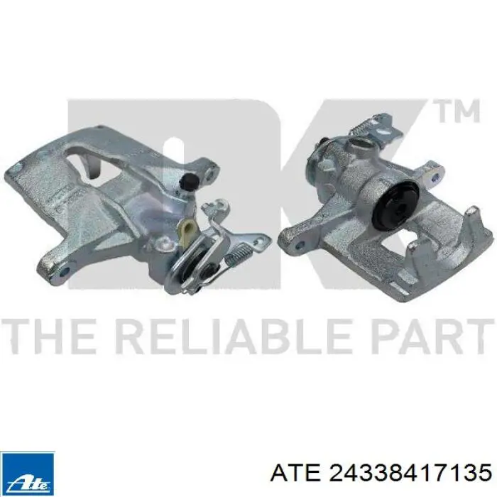 Супорт гальмівний задній лівий 24338417135 ATE