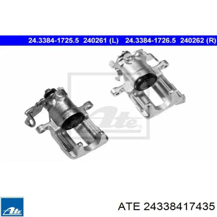 24338417435 ATE супорт гальмівний задній лівий