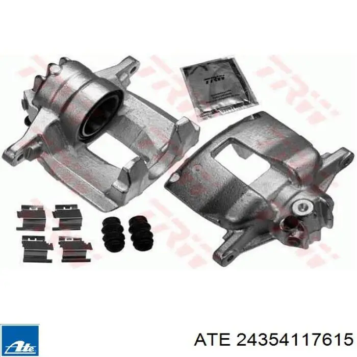 Супорт гальмівний передній лівий 24354117615 ATE