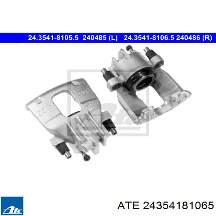 Супорт гальмівний передній правий 24354181065 ATE