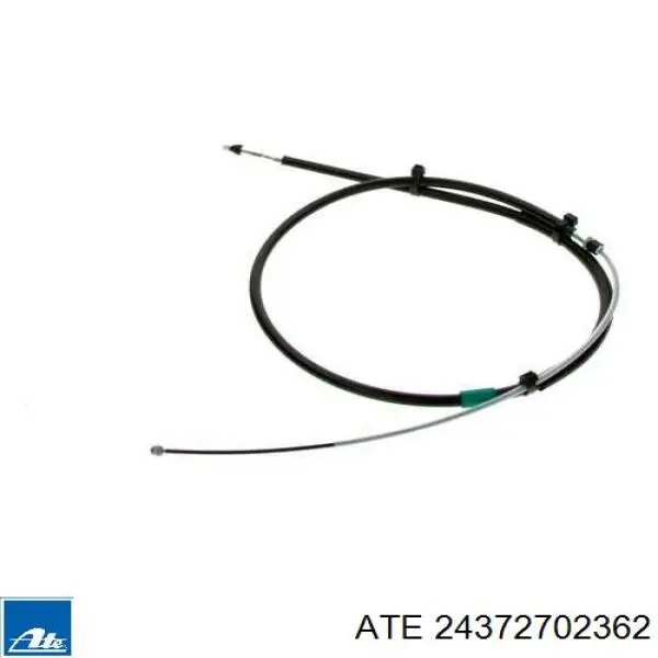 Трос стоянкового гальма задній лівий ATE 24372702362 ціна, від 12.82 USD