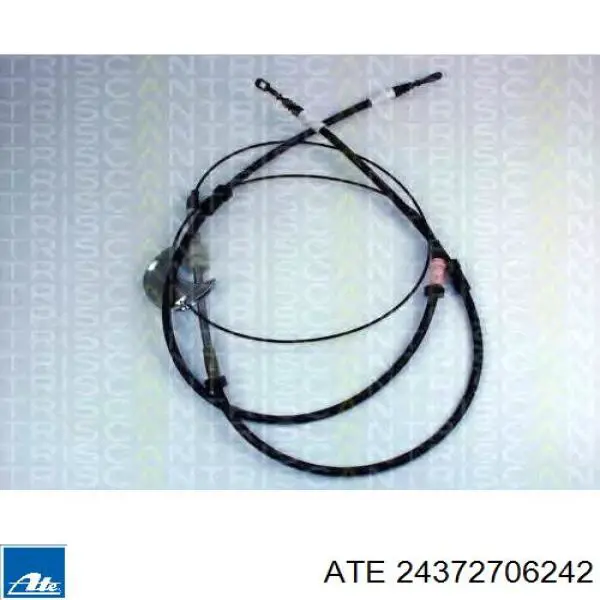 Трос ручного гальма задній, правий/лівий ATE 24372706242 ціна, від 21.49 USD