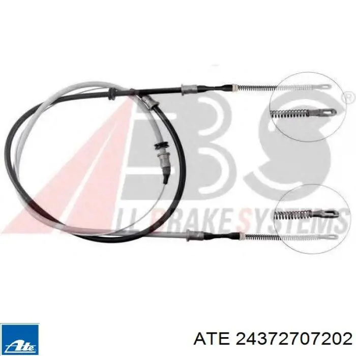 Трос ручного гальма задній, правий/лівий Toyota 4642050041 ціна, від 10.16 USD