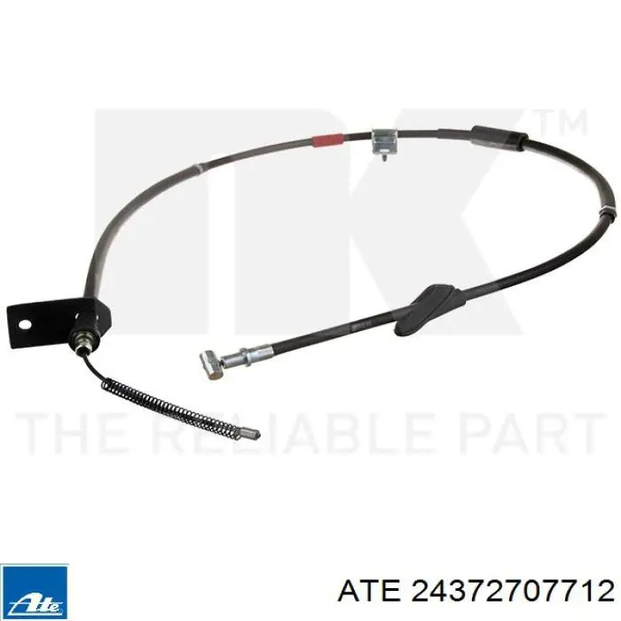 Трос стоянкового гальма задній лівий Opel 9203996 ціна, від 21.22 USD