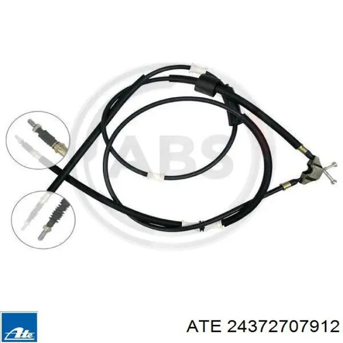 Гальмо стоянкове Opel 522057