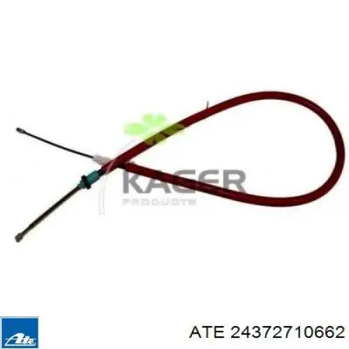 Купити 8200087981 Renault (RVI) Трос ручного гальма задній, лівий