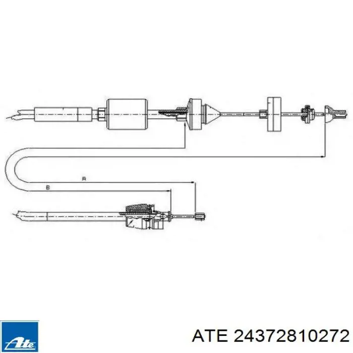 401540 Seim Трос зчеплення