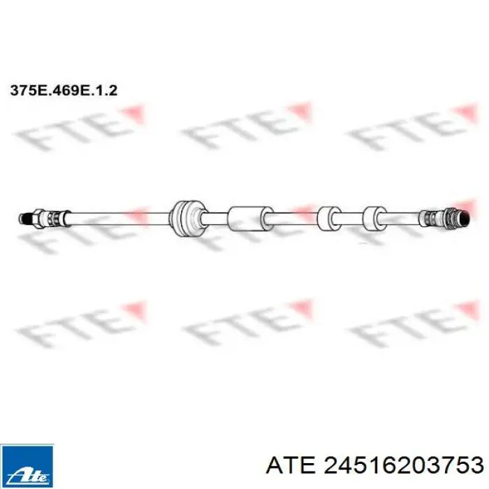 Купити 815027114 Triscan Гальмівні шланги передні