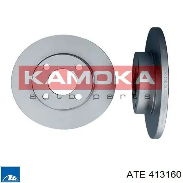Диск переднього гальма ATE 413160 ціна, від 26.80 USD