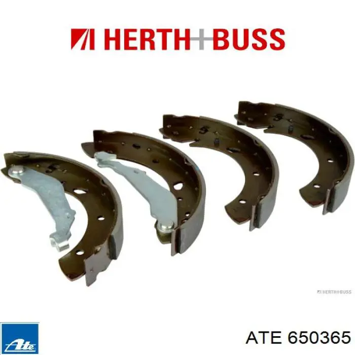 Колодки гальмові задні, барабанні ATE 650365 ціна, від 21.75 USD