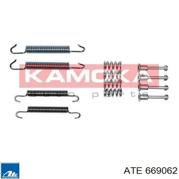 Купити 669062 ATE Монтажний комплект задніх барабанних колодок