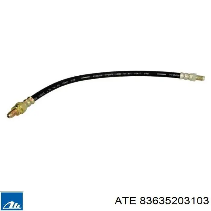 Купити 1638393 Ford Гальмівні шланги передні