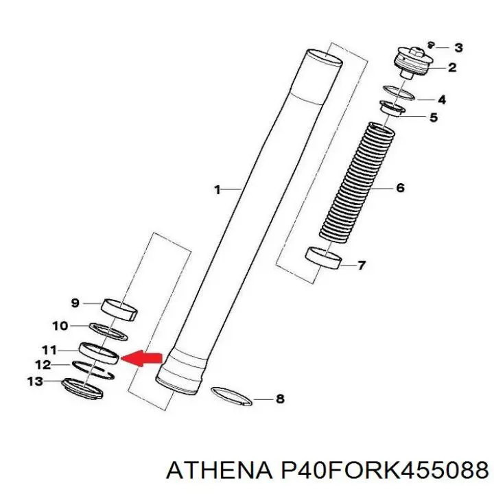  P40FORK455088 Athena