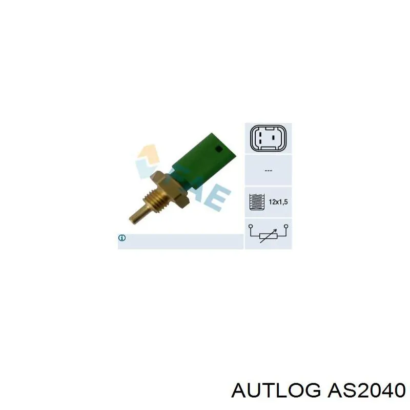 Купити AS2040 Autlog Датчик температури охолоджуючої рідини