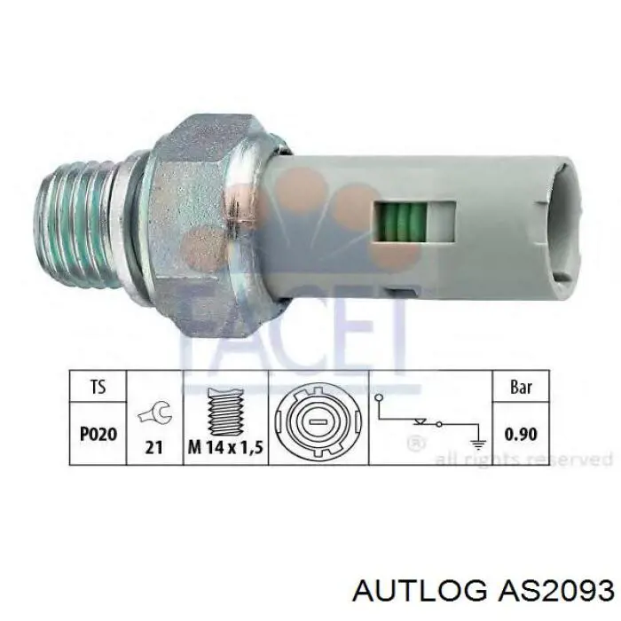 Манометри (показник тиску масла) Autlog AS2093 ціна, від 3.50 USD