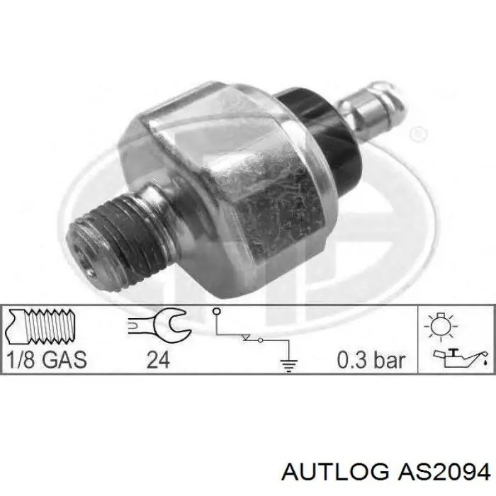 Купити AS2094 Autlog Датчик тиску масла