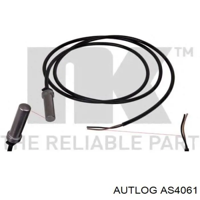 Датчик АБС (ABS) задній Autlog AS4061 ціна, від 18.83 USD