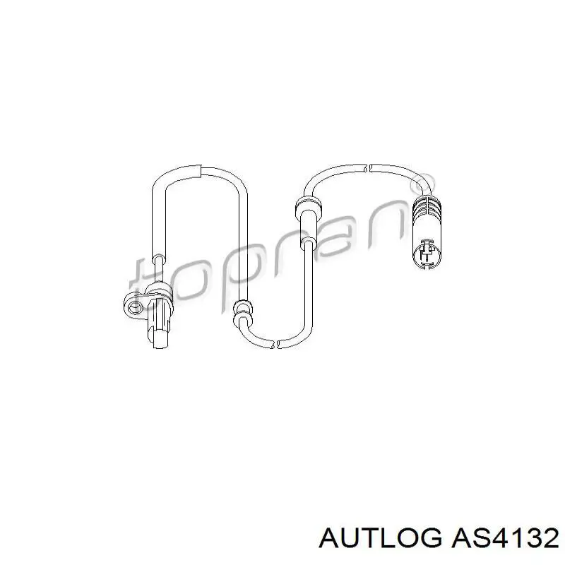 Датчик ABS передній Autlog AS4132 ціна, від 19.34 USD