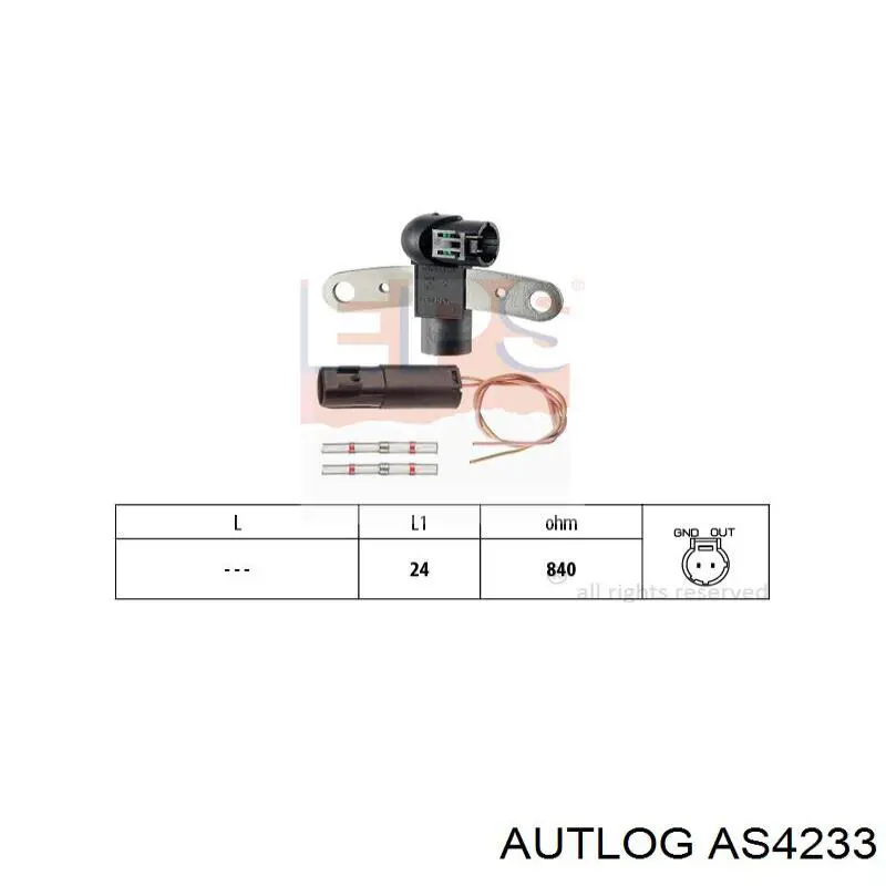 Датчик колінвала AS4233 Autlog