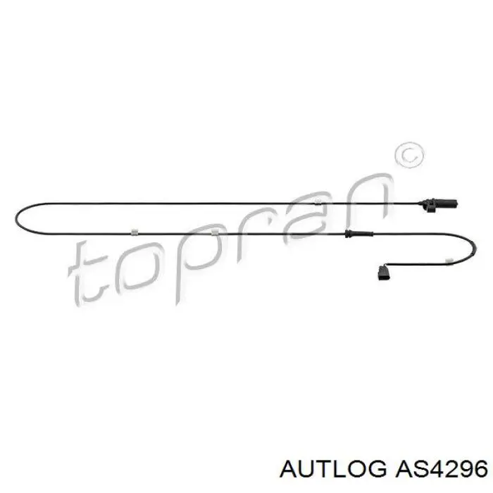 Купити AS4296 Autlog Датчик АБС (ABS) задній, правий