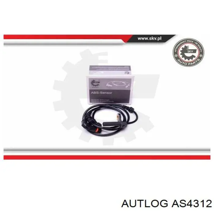 Датчик ABS передній Autlog AS4312 ціна, від 20.50 USD
