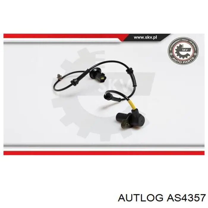 Датчик АБС (ABS) передній, лівий Autlog AS4357 ціна, від 13.81 USD