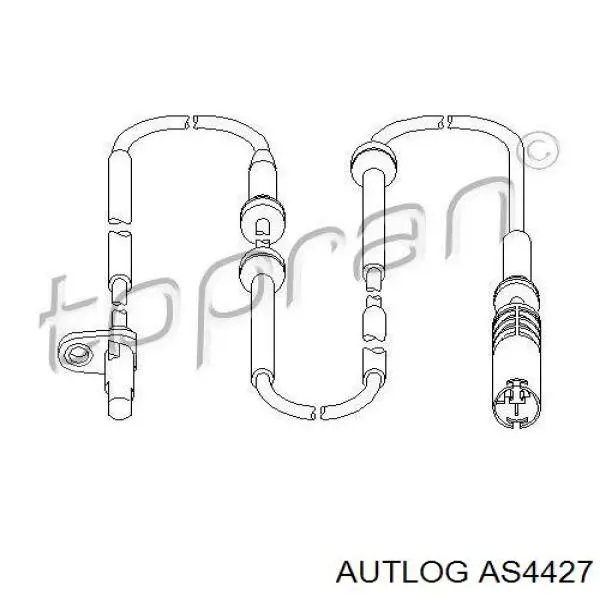 Купити AS4427 Autlog Датчик АБС (ABS) передній