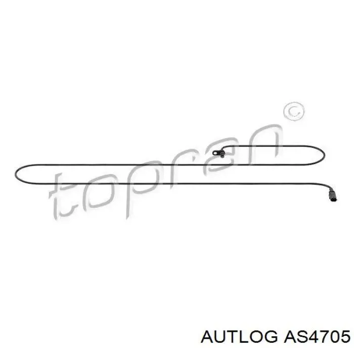 Датчик АБС задній лівий Autlog AS4705 ціна, від 19.03 USD