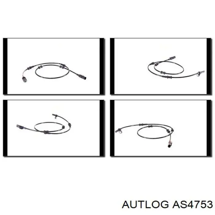 Датчик ABS передній Autlog AS4753 ціна, від 16.37 USD