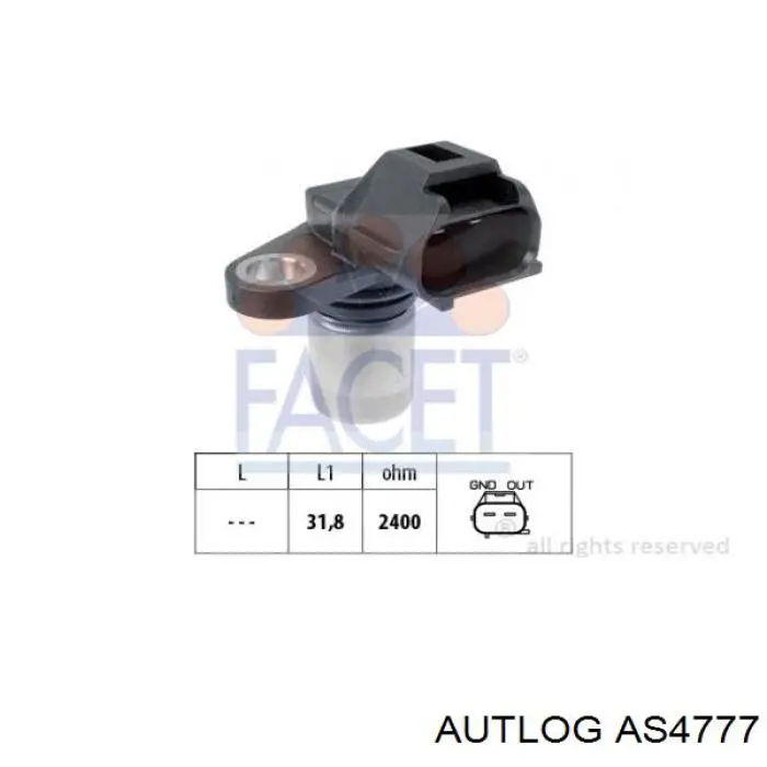Датчик фаз Autlog AS4777 ціна, від 13.14 USD