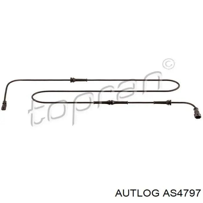 Датчик АБС (ABS) задній правий Autlog AS4797 ціна, від 16.12 USD
