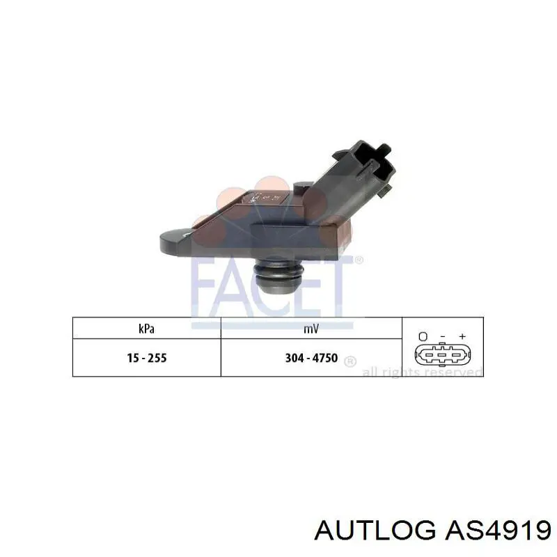 МАП Сенсор AS4919 Autlog
