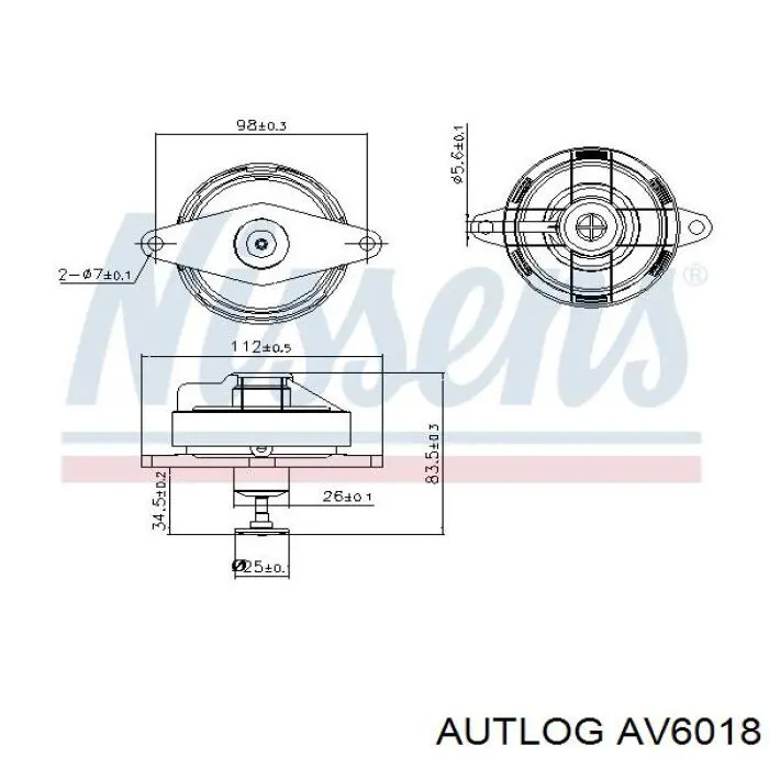 Купити AV6018 Autlog Прилади управління системи рециркуляції