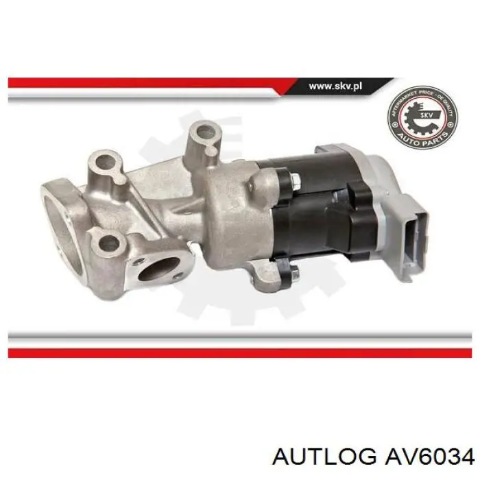 AV6034 Autlog клапан egr, рециркуляції газів