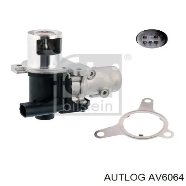 AV6064 Autlog клапан egr, рециркуляції газів