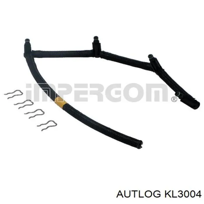 Трубка паливна, зворотня від форсунок Autlog KL3004 ціна, від 12.28 USD