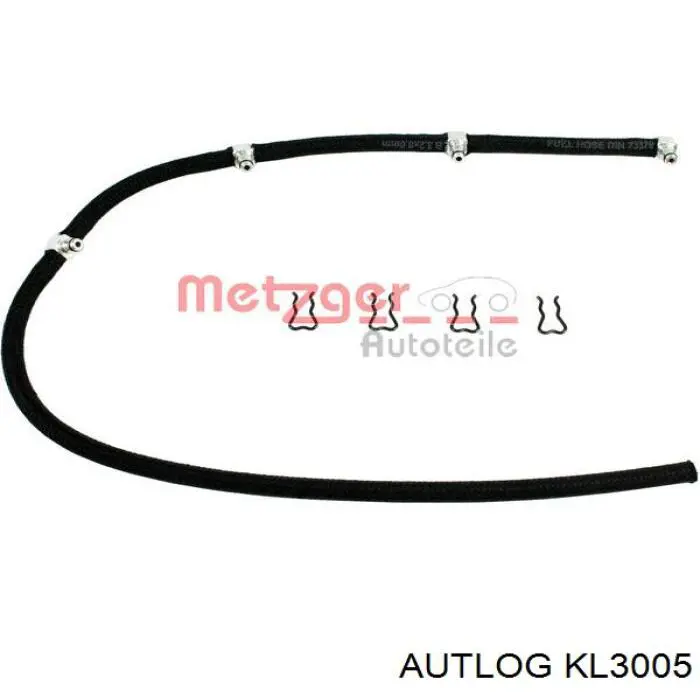 Трубка паливна, зворотня від форсунок Autlog KL3005 ціна, від 12.73 USD