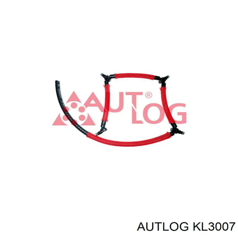 Трубка паливна, зворотня від форсунок Autlog KL3007 ціна, від 13.91 USD