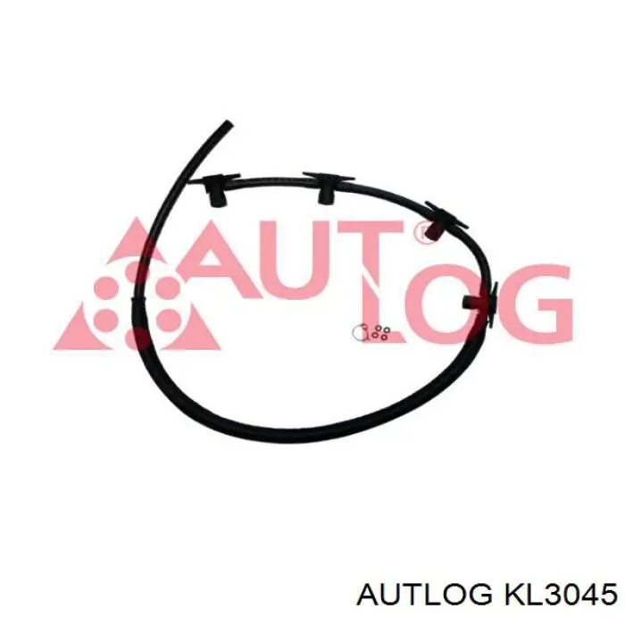 KL3045 Autlog Трубка паливна, зворотня від форсунок