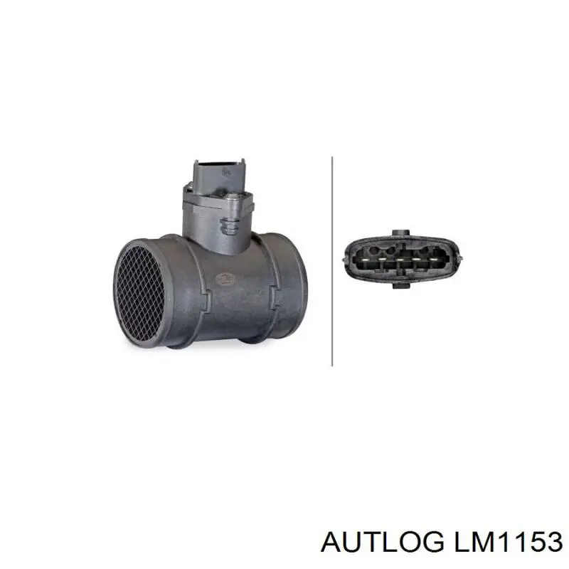 Датчик масової витрати повітря Autlog LM1153 ціна, від 36.63 USD