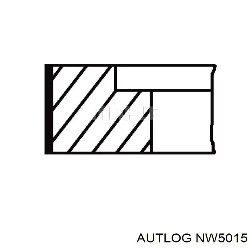 Купити NW5015 Autlog Розподільчий вал двигуна