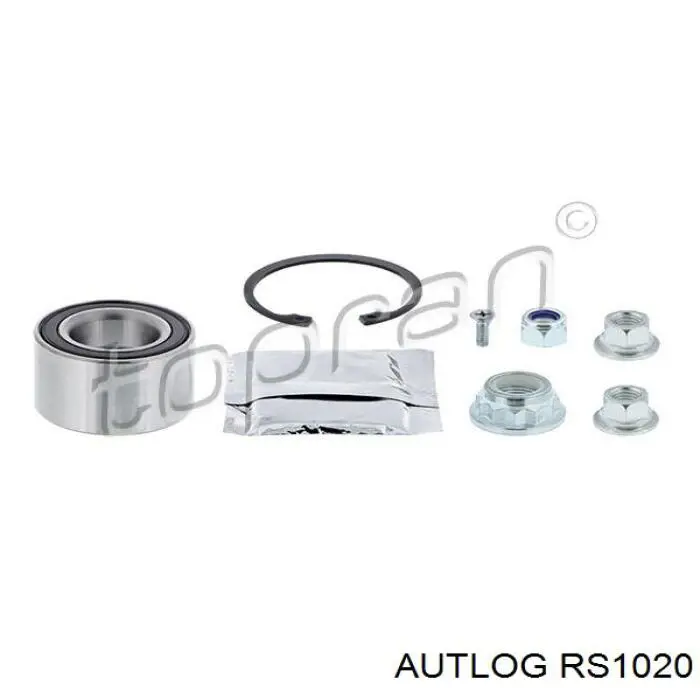 Комплект підшипник маточини передньої Autlog RS1020 ціна, від 12.49 USD