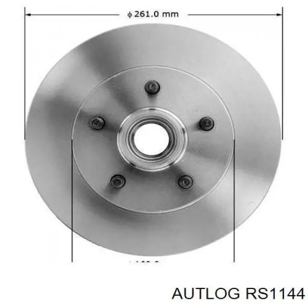Підшипник маточини задньої Autlog RS1144 ціна, від 23.50 USD