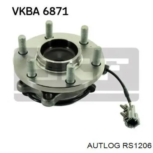 Купити RS1206 Autlog Маточини передніх коліс
